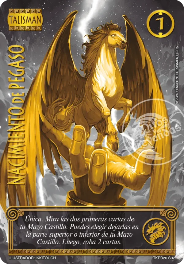 Nacimiento de Pegaso Secreta TKPB26 - Desafío
