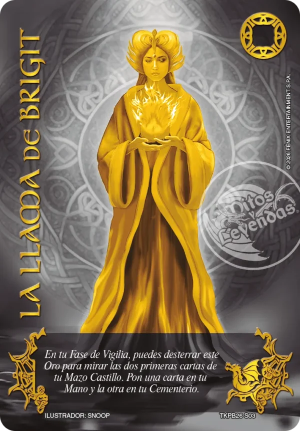 La Llama de Brigit Secreta TKPB26 - Amatista