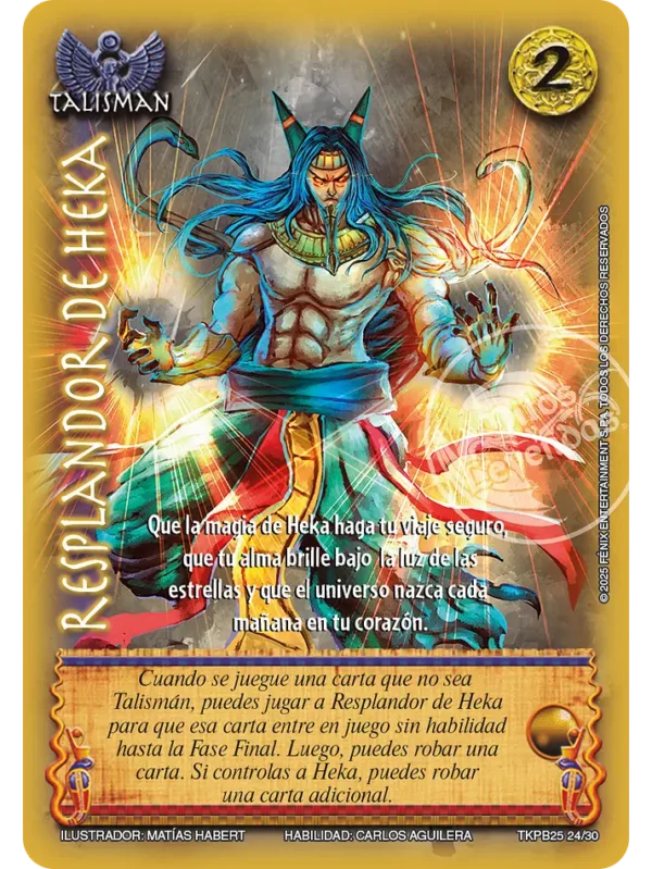Resplandor de Heka TKPB25 - Juicio y Visión