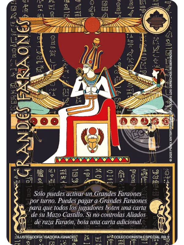 Grandes Faraones Aniversario de Ra - Promocional