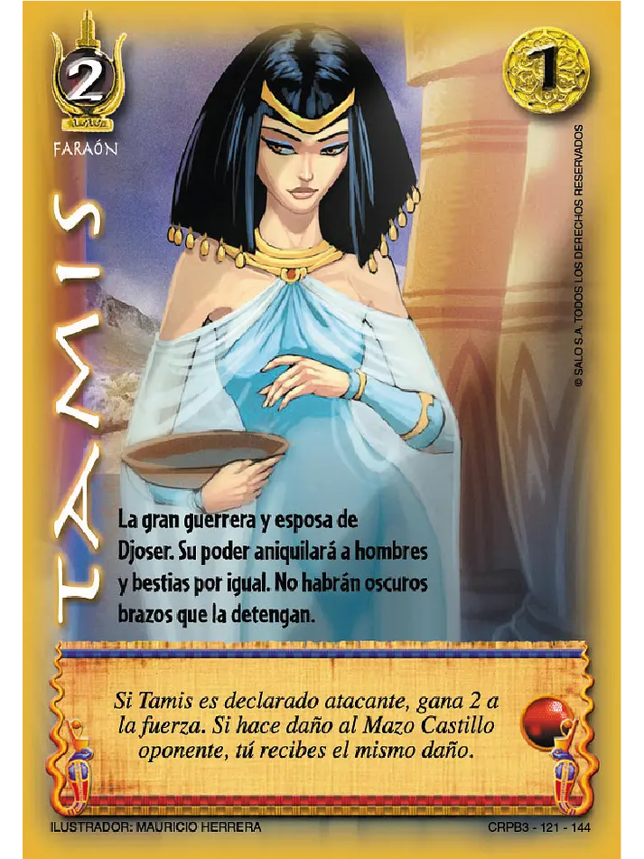 Tamis CRPB3 - Faraón