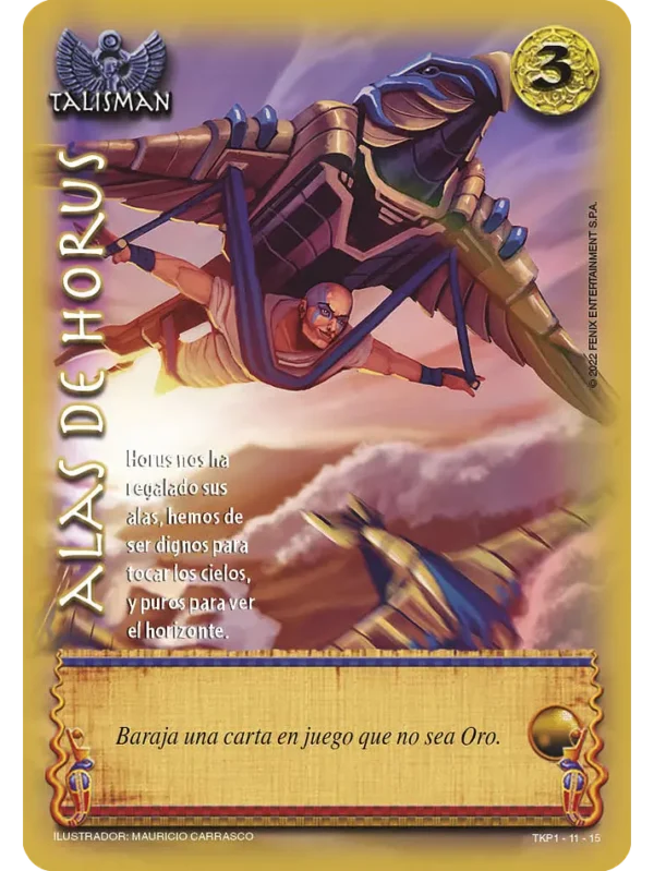 Alas de Horus TKPB23 - Dragon Dorado
