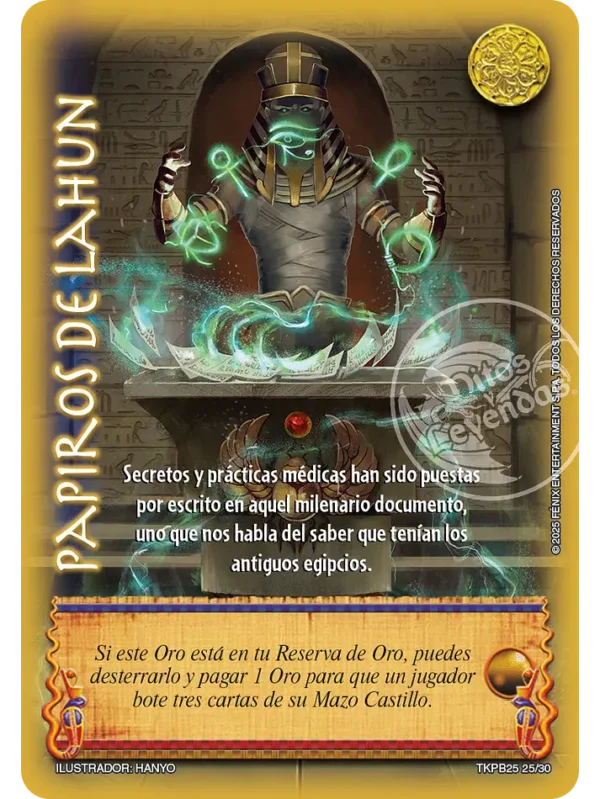 Papiros de Lahun TKPB25 - Juicio y Visión