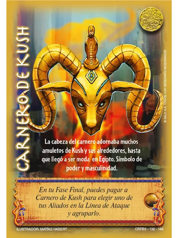 Carnero de Kush CRPB3 - Faraón