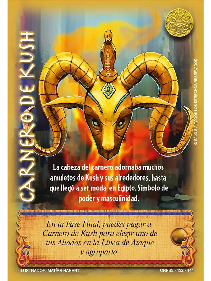 Carnero de Kush CRPB3 - Faraón
