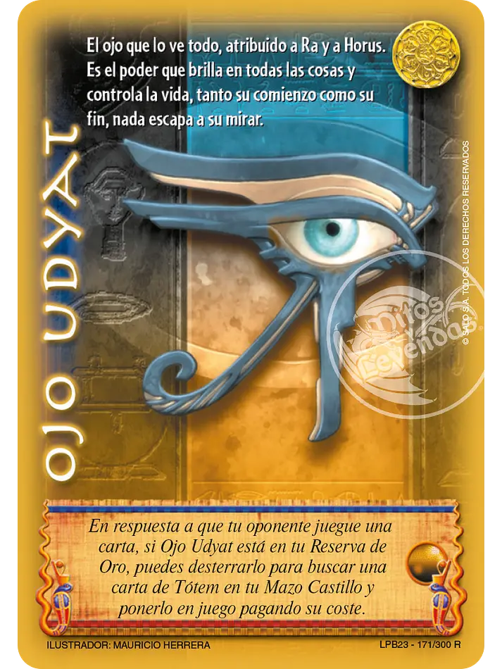 OJO UDYAT LEYENDAS PB 3.0 - REAL