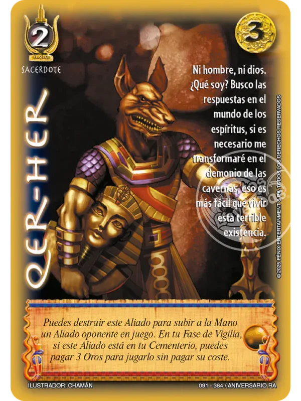 Qer-Her Aniversario de Ra - Real