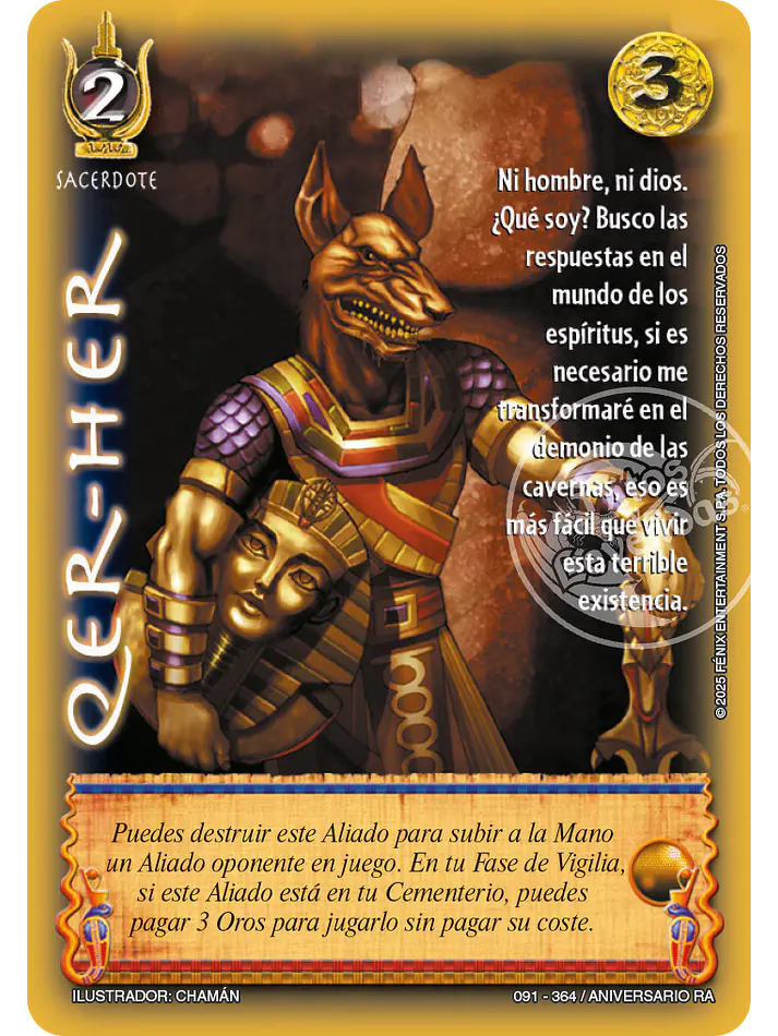 Qer-Her Aniversario de Ra - Real