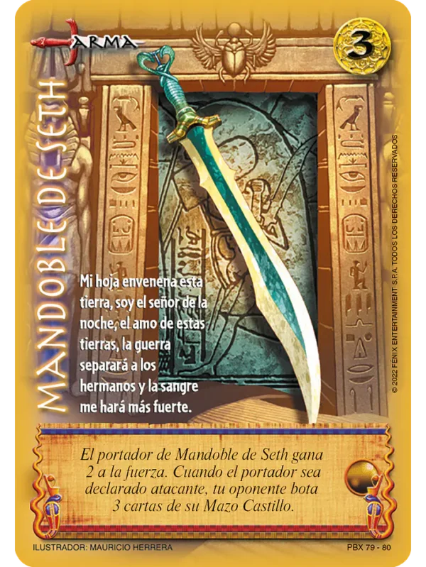 Mandoble De Seth Kit extensión 2022
