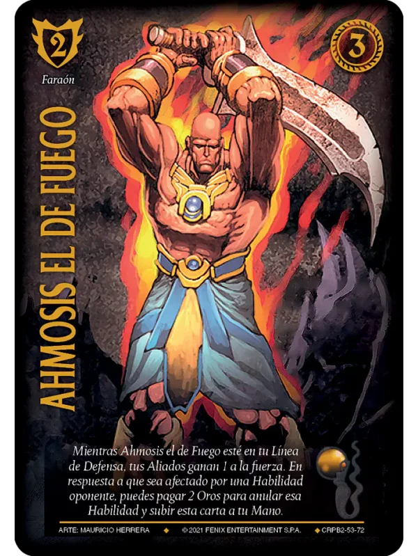 Ahmosis el de Fuego CRPB2 - Faraón