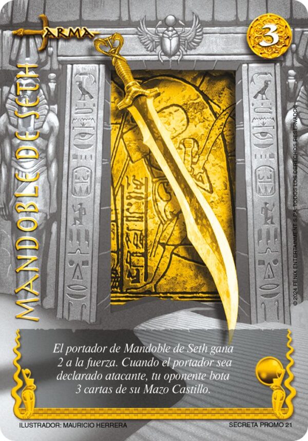 Mandoble de seth - versión secreta