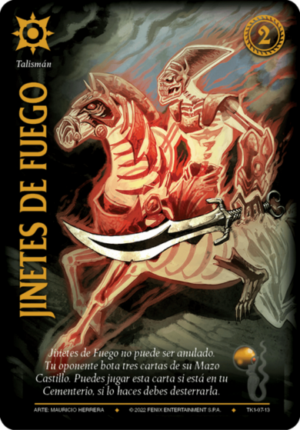 Jinetes de Fuego. TK1