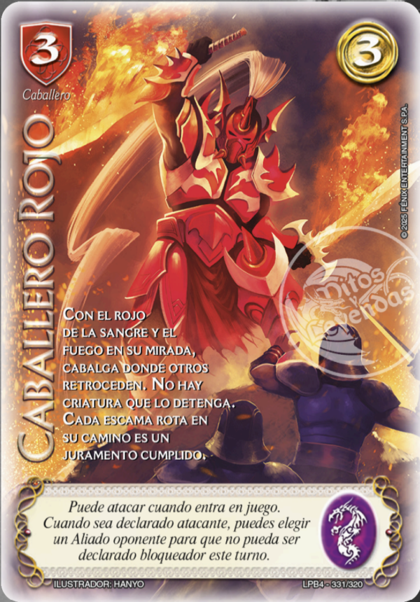 Caballero rojo